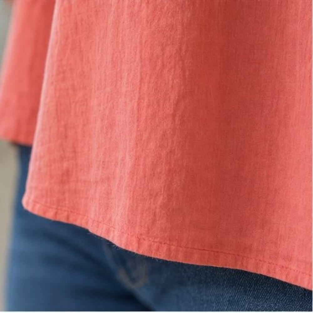 Blush Ruffle Blouse - Picture 6 of 6